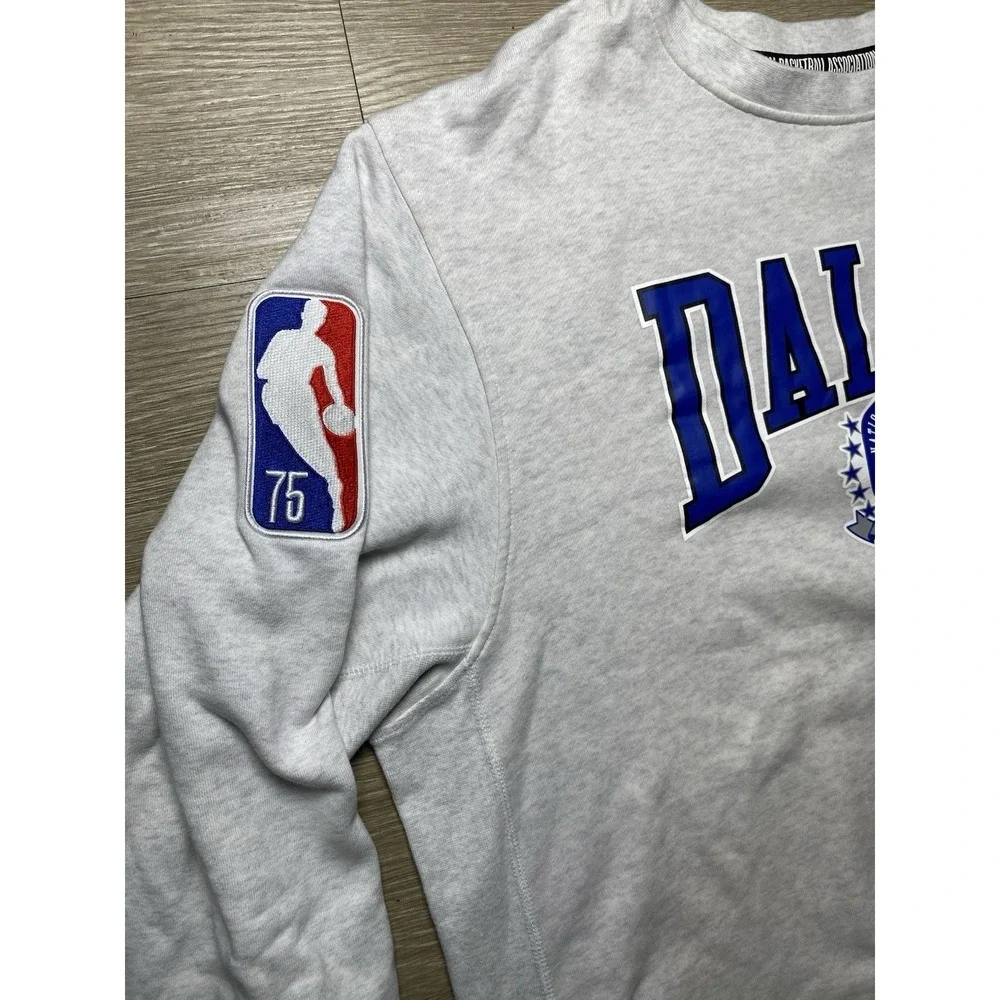 Nike x NBA Dallas Mavericks 75th Anniversary Court-side Sweatshirt Men's Size XL
